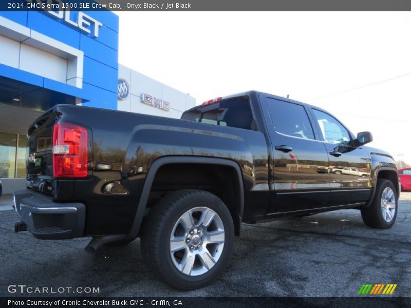 Onyx Black / Jet Black 2014 GMC Sierra 1500 SLE Crew Cab