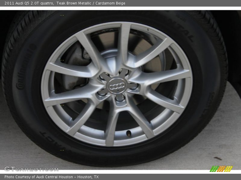 Teak Brown Metallic / Cardamom Beige 2011 Audi Q5 2.0T quattro
