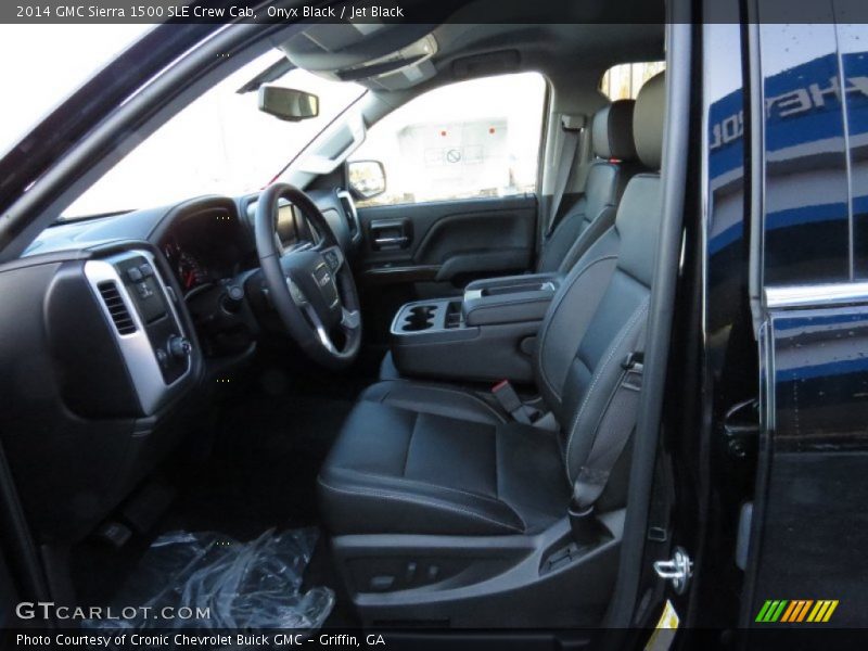 Onyx Black / Jet Black 2014 GMC Sierra 1500 SLE Crew Cab