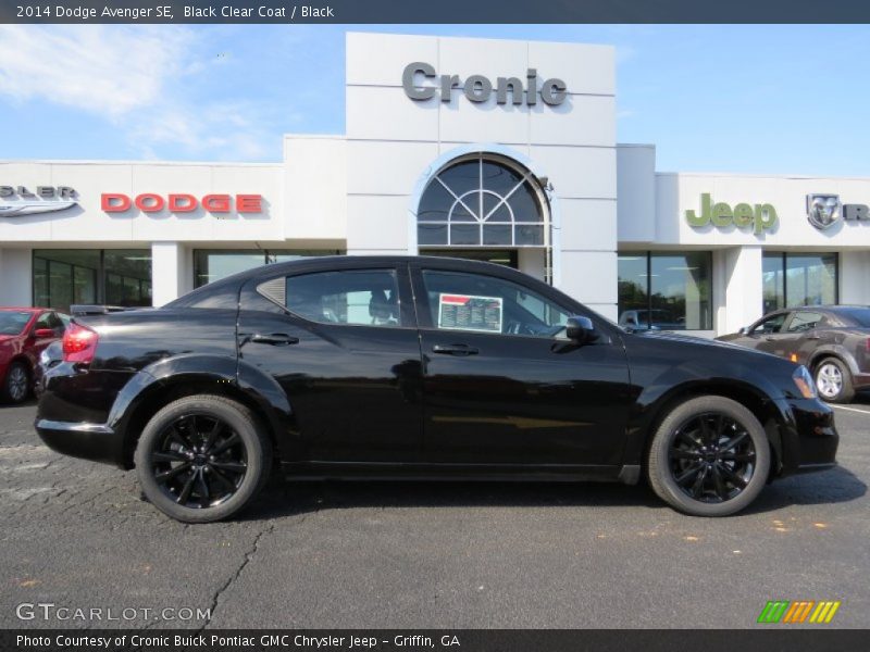 Black Clear Coat / Black 2014 Dodge Avenger SE
