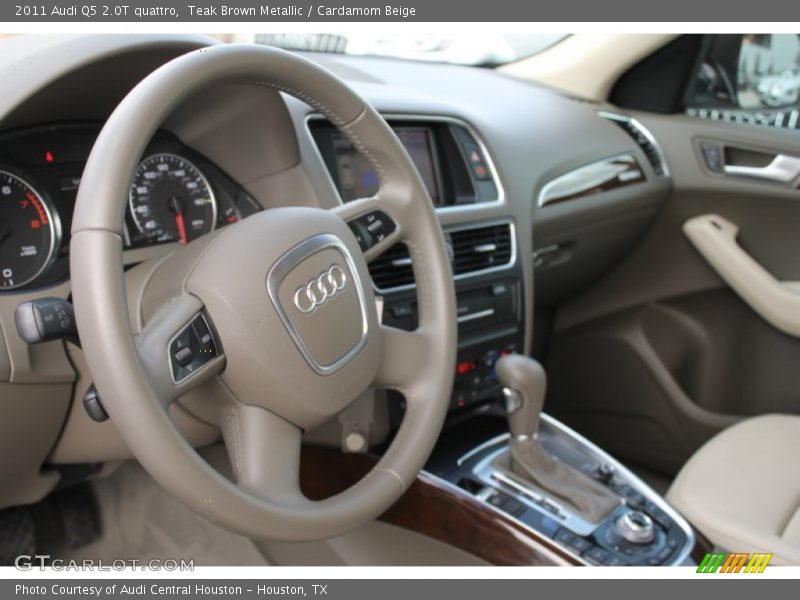 Teak Brown Metallic / Cardamom Beige 2011 Audi Q5 2.0T quattro