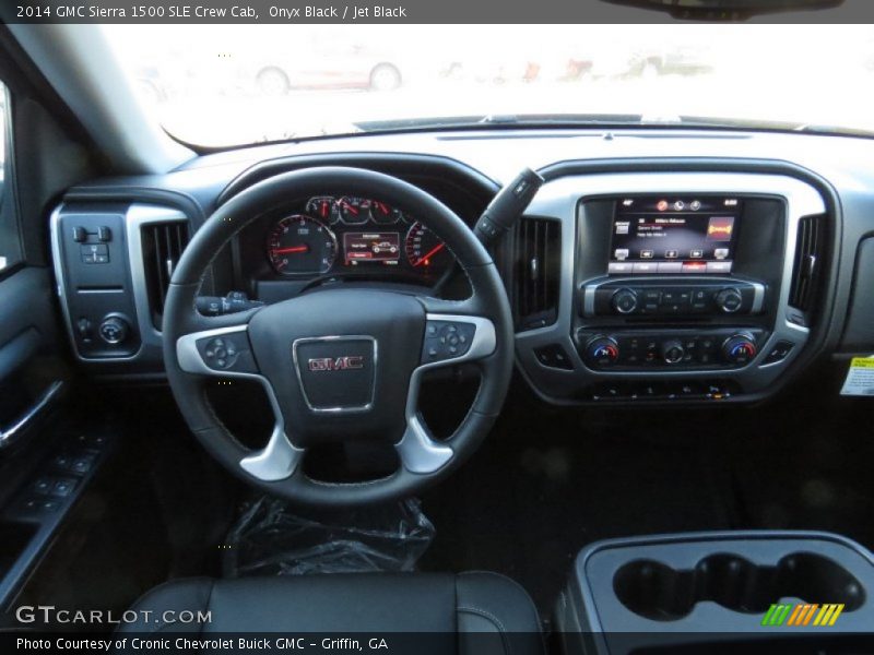 Onyx Black / Jet Black 2014 GMC Sierra 1500 SLE Crew Cab