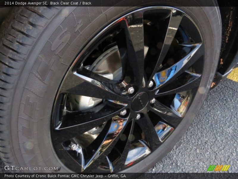 Black Clear Coat / Black 2014 Dodge Avenger SE