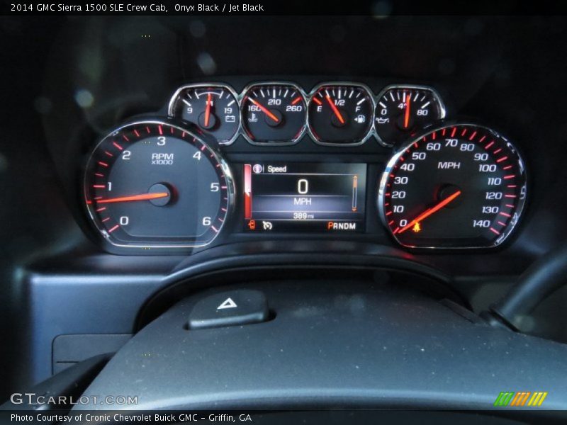Onyx Black / Jet Black 2014 GMC Sierra 1500 SLE Crew Cab