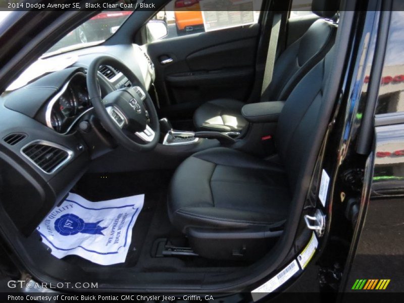 Black Clear Coat / Black 2014 Dodge Avenger SE