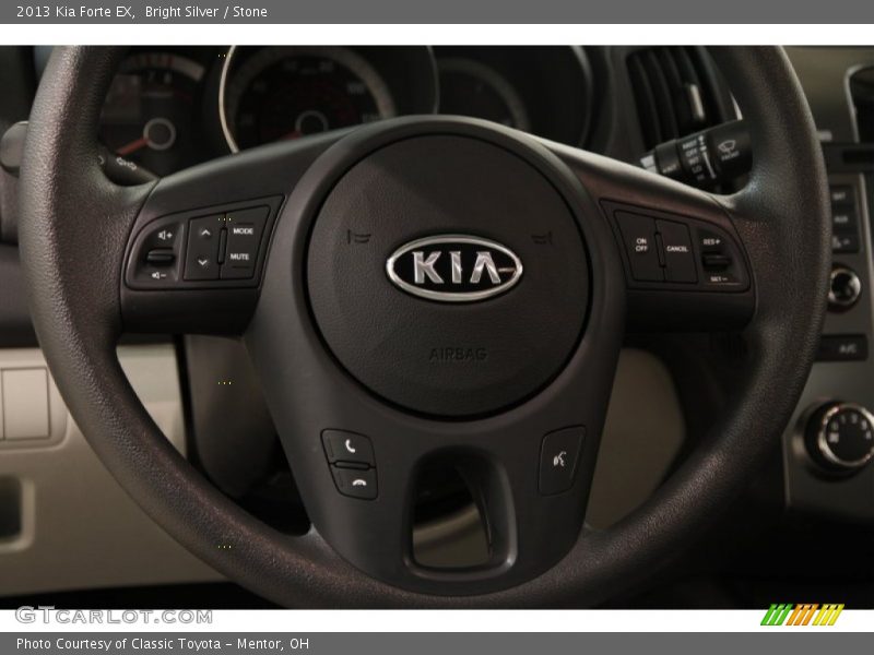 Bright Silver / Stone 2013 Kia Forte EX