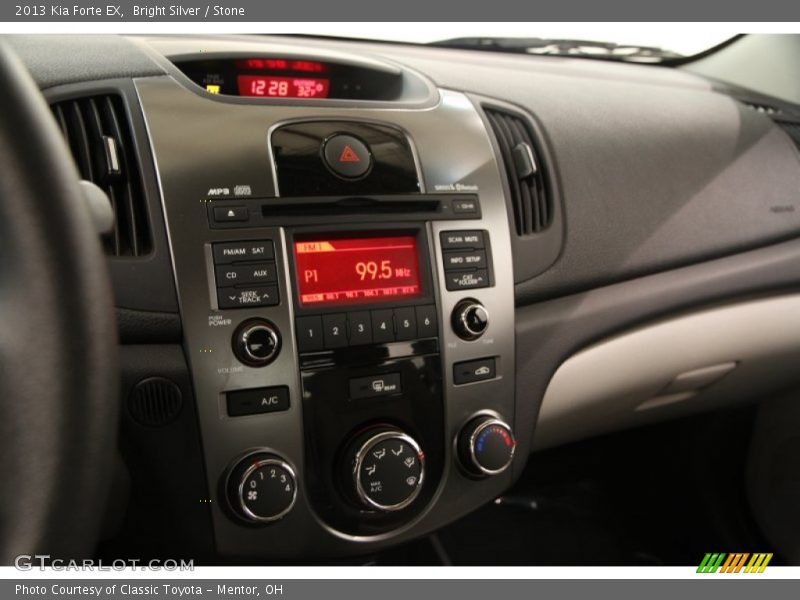 Bright Silver / Stone 2013 Kia Forte EX