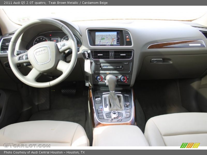Teak Brown Metallic / Cardamom Beige 2011 Audi Q5 2.0T quattro