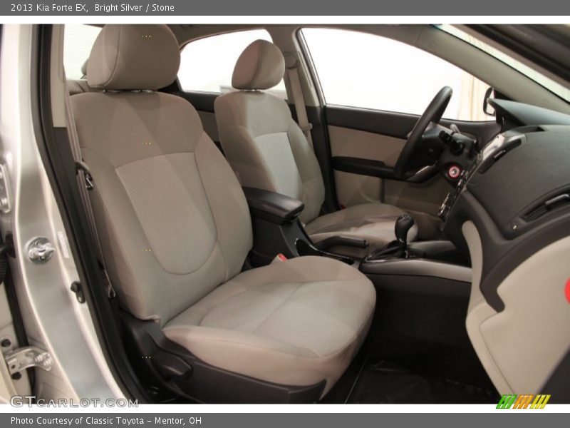 Bright Silver / Stone 2013 Kia Forte EX