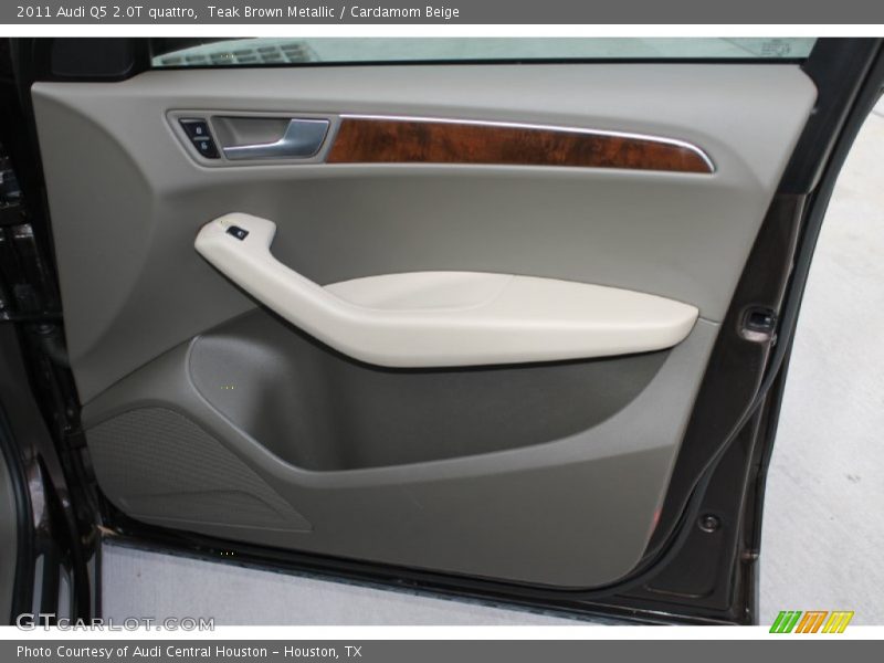 Teak Brown Metallic / Cardamom Beige 2011 Audi Q5 2.0T quattro