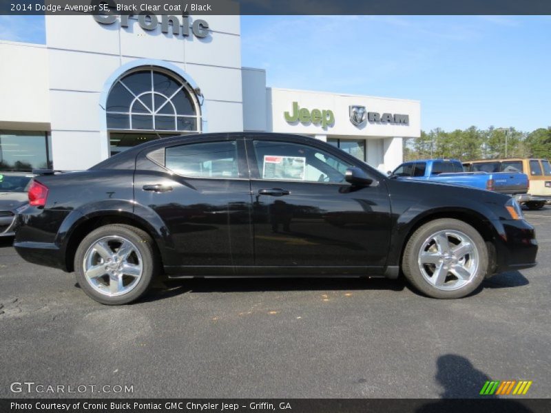 Black Clear Coat / Black 2014 Dodge Avenger SE