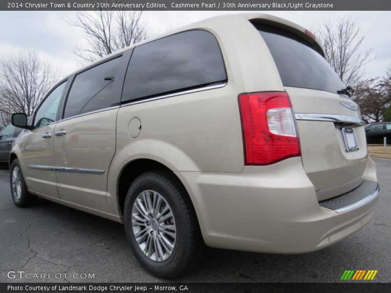 Cashmere Pearl / 30th Anniversary Black/Light Graystone 2014 Chrysler Town & Country 30th Anniversary Edition