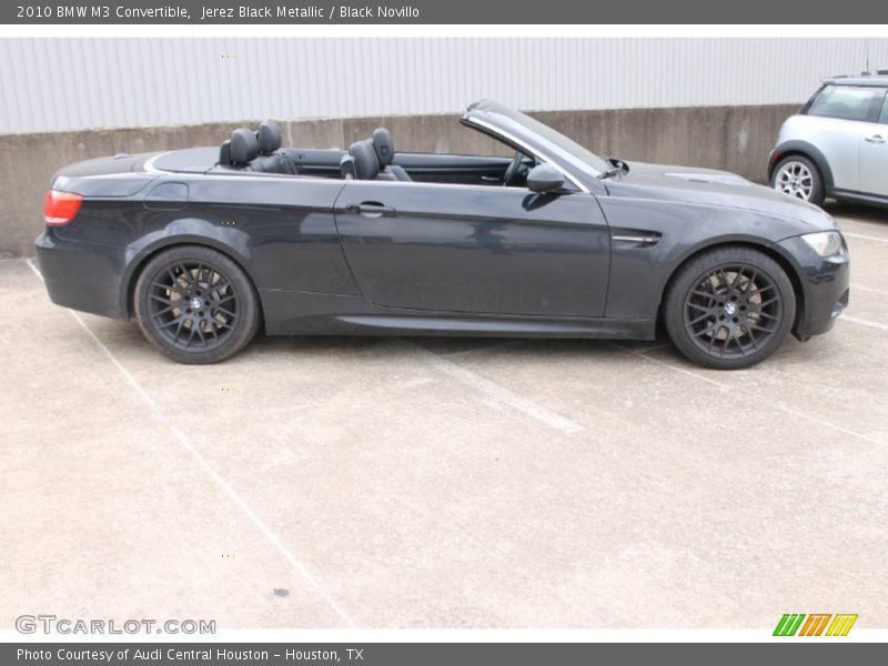Jerez Black Metallic / Black Novillo 2010 BMW M3 Convertible