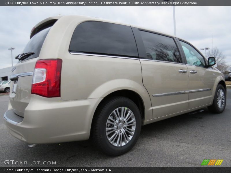 Cashmere Pearl / 30th Anniversary Black/Light Graystone 2014 Chrysler Town & Country 30th Anniversary Edition