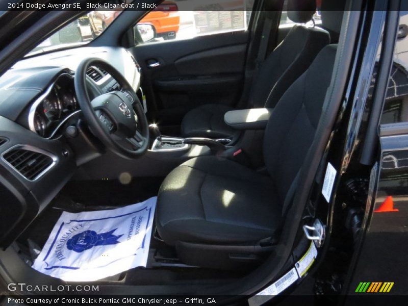 Black Clear Coat / Black 2014 Dodge Avenger SE