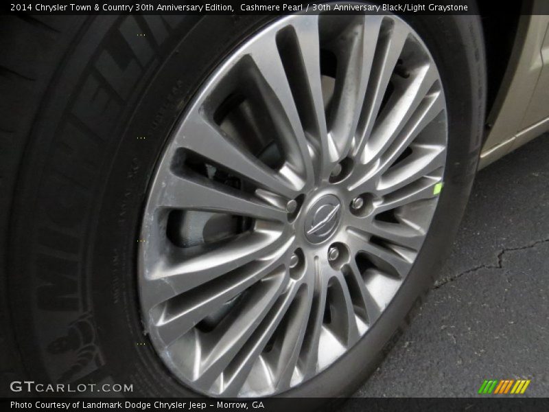 Cashmere Pearl / 30th Anniversary Black/Light Graystone 2014 Chrysler Town & Country 30th Anniversary Edition