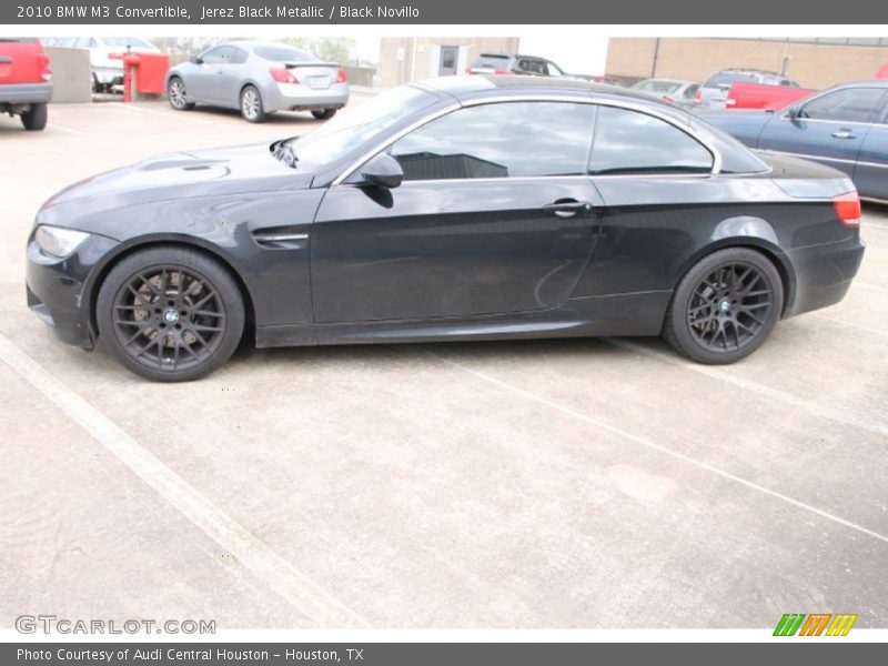 Jerez Black Metallic / Black Novillo 2010 BMW M3 Convertible