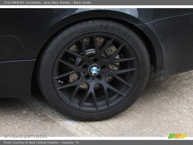 Jerez Black Metallic / Black Novillo 2010 BMW M3 Convertible