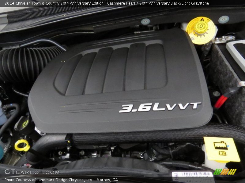 Cashmere Pearl / 30th Anniversary Black/Light Graystone 2014 Chrysler Town & Country 30th Anniversary Edition