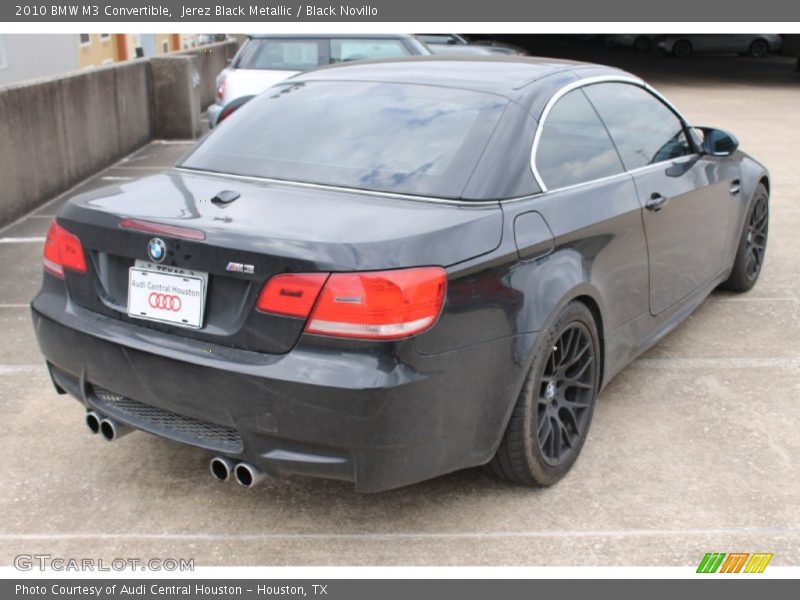 Jerez Black Metallic / Black Novillo 2010 BMW M3 Convertible