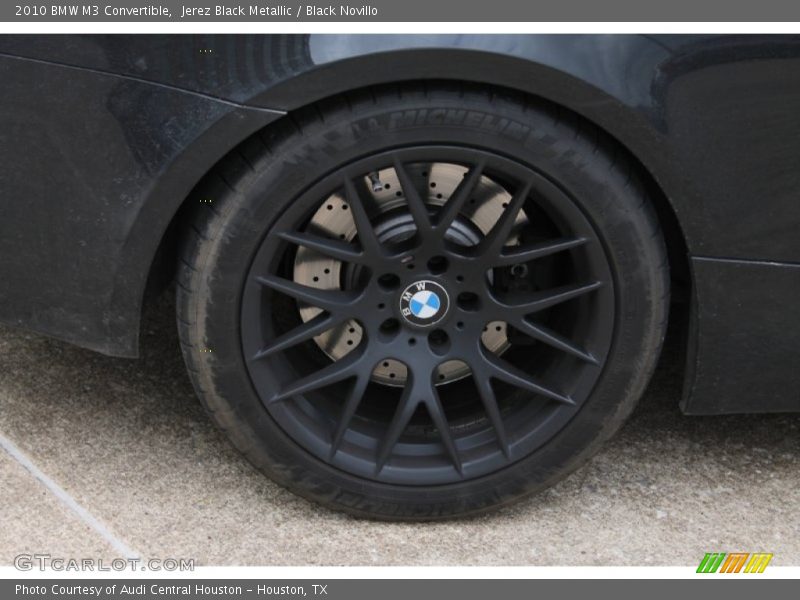 Jerez Black Metallic / Black Novillo 2010 BMW M3 Convertible
