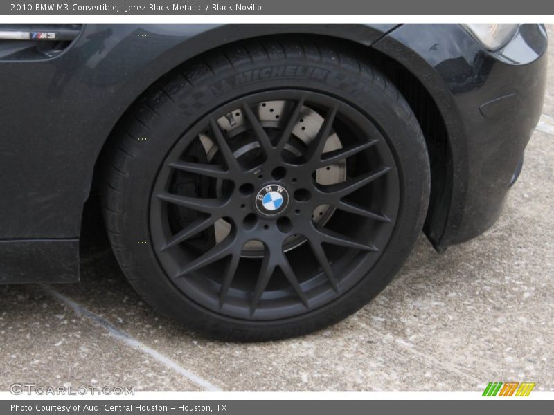 Jerez Black Metallic / Black Novillo 2010 BMW M3 Convertible