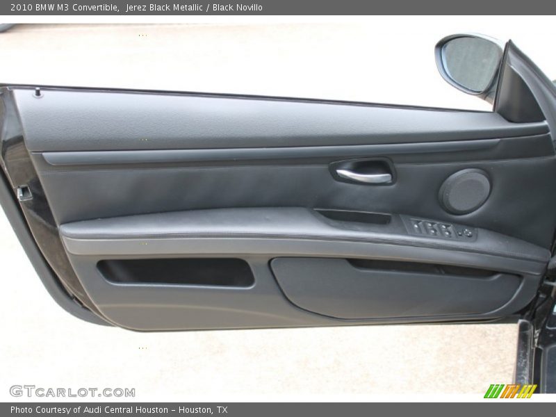 Jerez Black Metallic / Black Novillo 2010 BMW M3 Convertible