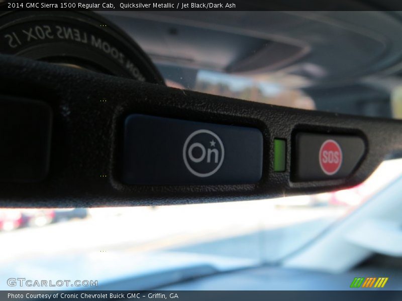 Quicksilver Metallic / Jet Black/Dark Ash 2014 GMC Sierra 1500 Regular Cab