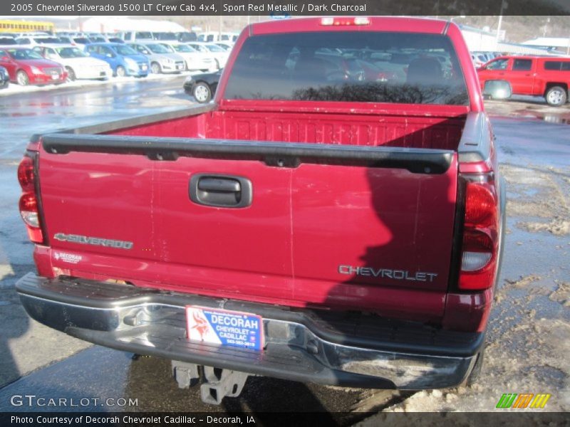 Sport Red Metallic / Dark Charcoal 2005 Chevrolet Silverado 1500 LT Crew Cab 4x4
