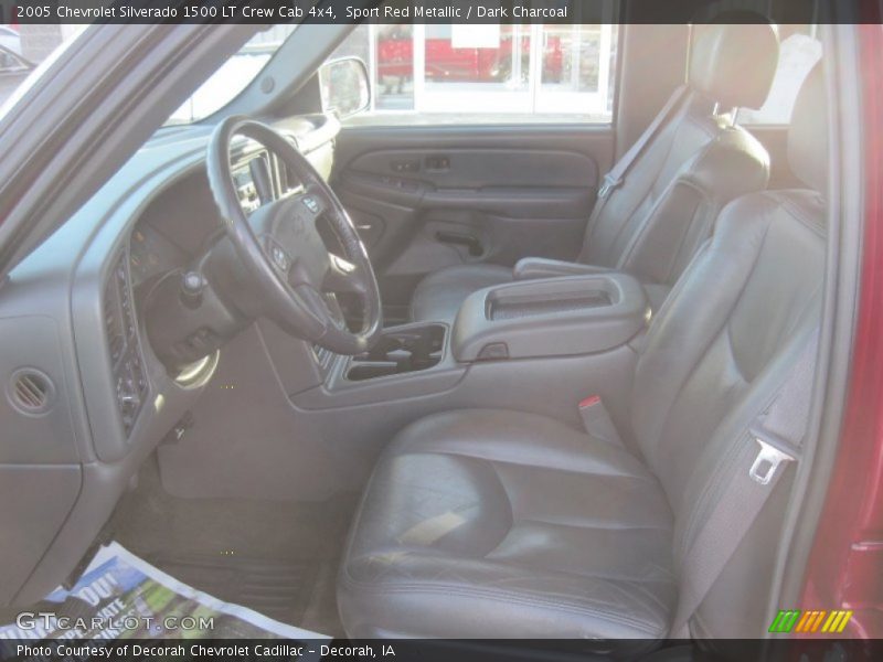 Sport Red Metallic / Dark Charcoal 2005 Chevrolet Silverado 1500 LT Crew Cab 4x4