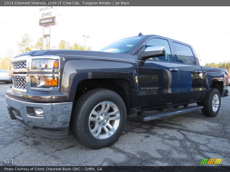 Tungsten Metallic / Jet Black 2014 Chevrolet Silverado 1500 LT Crew Cab