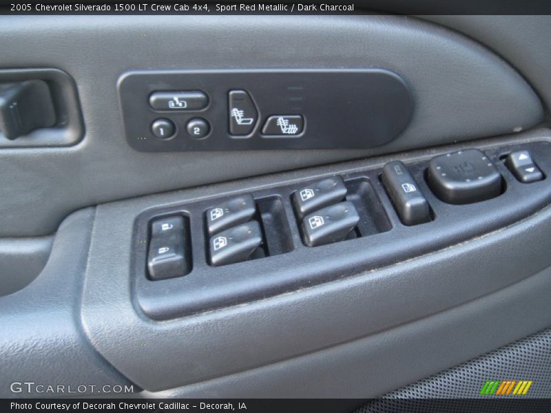 Sport Red Metallic / Dark Charcoal 2005 Chevrolet Silverado 1500 LT Crew Cab 4x4