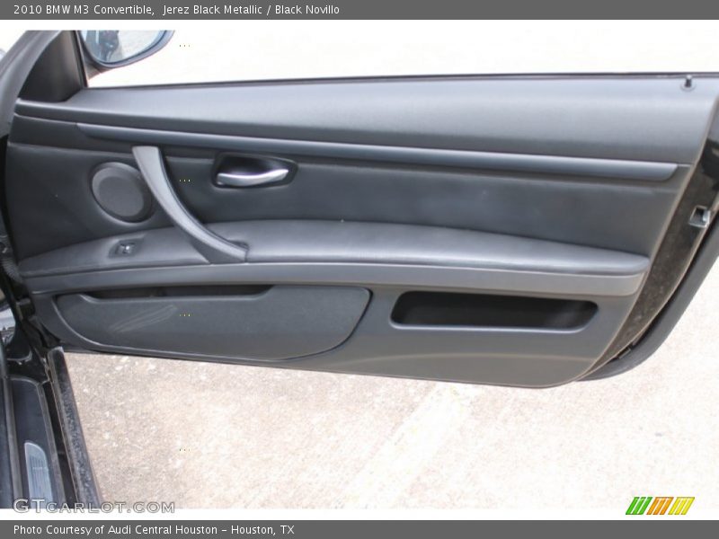 Jerez Black Metallic / Black Novillo 2010 BMW M3 Convertible