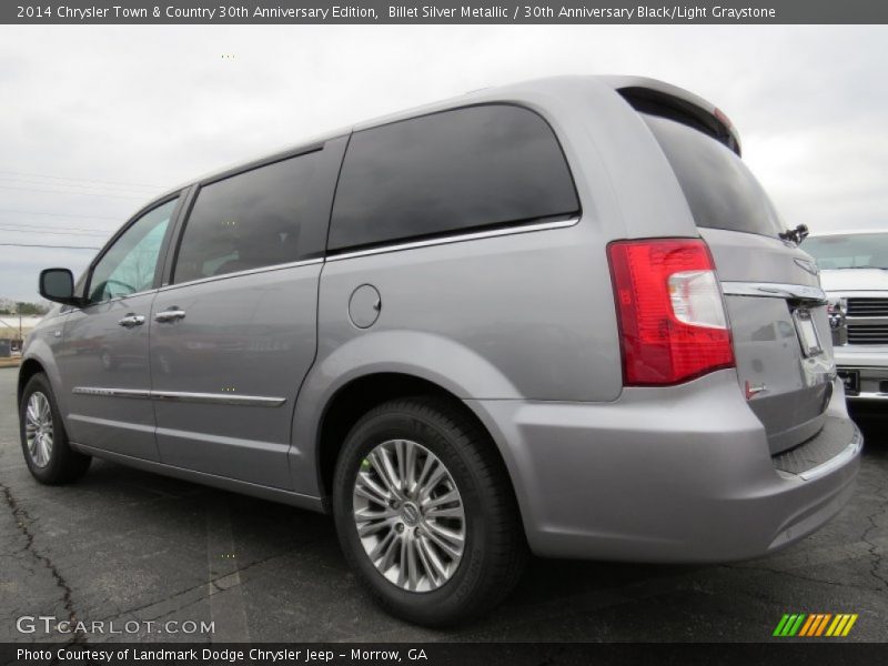 Billet Silver Metallic / 30th Anniversary Black/Light Graystone 2014 Chrysler Town & Country 30th Anniversary Edition