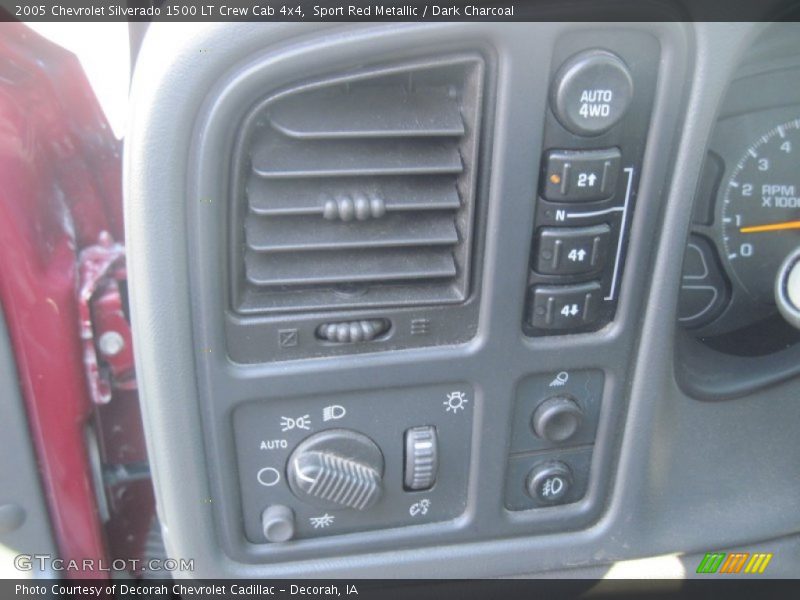 Sport Red Metallic / Dark Charcoal 2005 Chevrolet Silverado 1500 LT Crew Cab 4x4