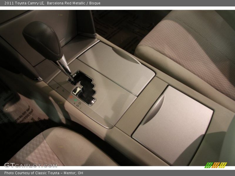 Barcelona Red Metallic / Bisque 2011 Toyota Camry LE