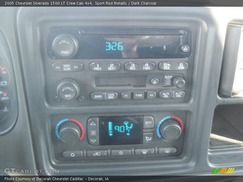 Sport Red Metallic / Dark Charcoal 2005 Chevrolet Silverado 1500 LT Crew Cab 4x4