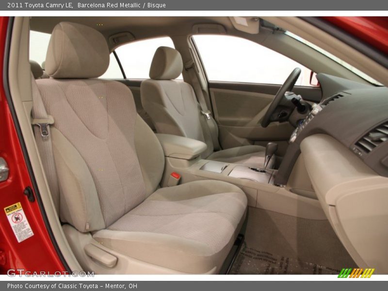 Barcelona Red Metallic / Bisque 2011 Toyota Camry LE