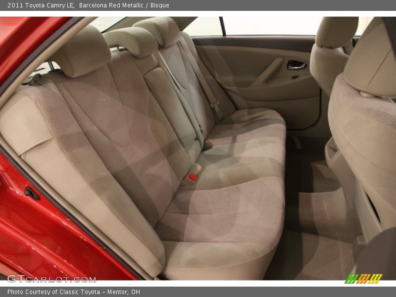 Barcelona Red Metallic / Bisque 2011 Toyota Camry LE
