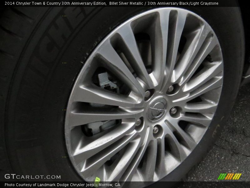 Billet Silver Metallic / 30th Anniversary Black/Light Graystone 2014 Chrysler Town & Country 30th Anniversary Edition