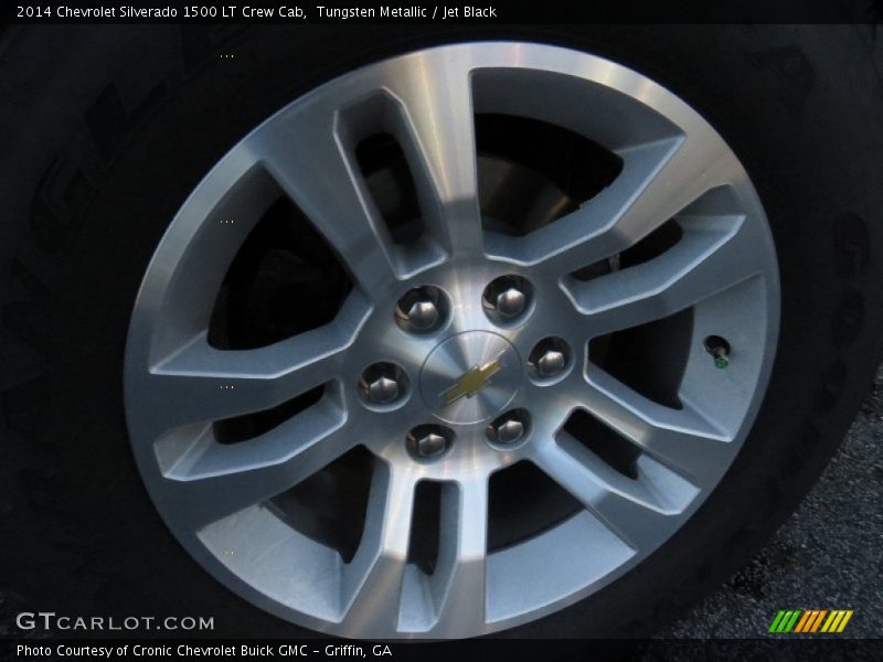 Tungsten Metallic / Jet Black 2014 Chevrolet Silverado 1500 LT Crew Cab