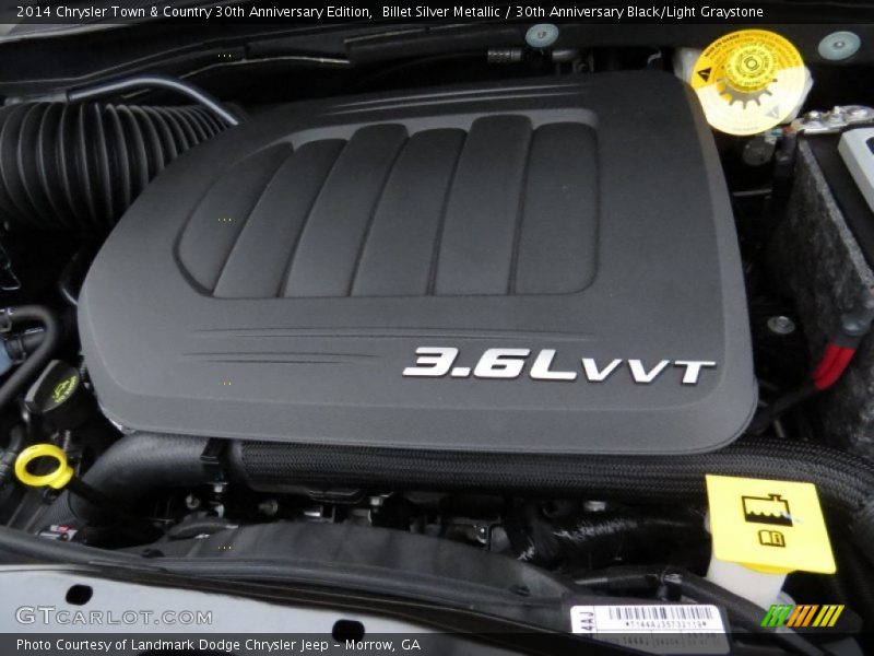 Billet Silver Metallic / 30th Anniversary Black/Light Graystone 2014 Chrysler Town & Country 30th Anniversary Edition