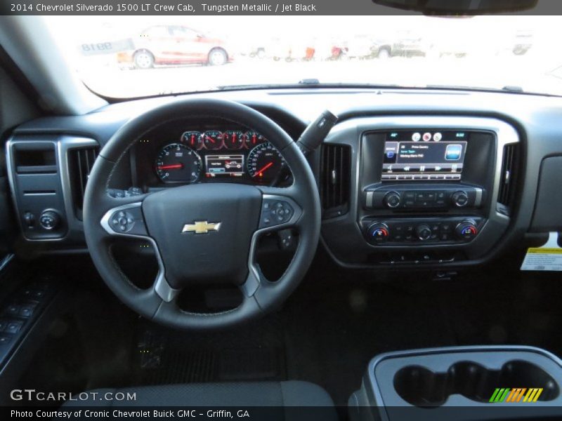 Tungsten Metallic / Jet Black 2014 Chevrolet Silverado 1500 LT Crew Cab