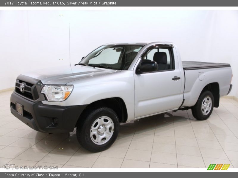 Silver Streak Mica / Graphite 2012 Toyota Tacoma Regular Cab