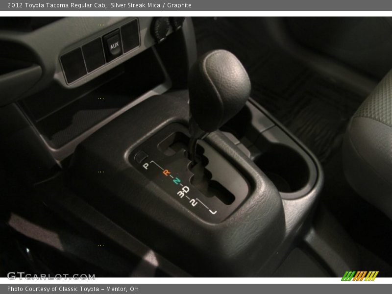 Silver Streak Mica / Graphite 2012 Toyota Tacoma Regular Cab