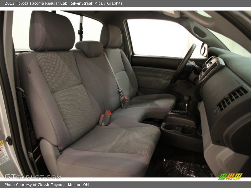 Silver Streak Mica / Graphite 2012 Toyota Tacoma Regular Cab