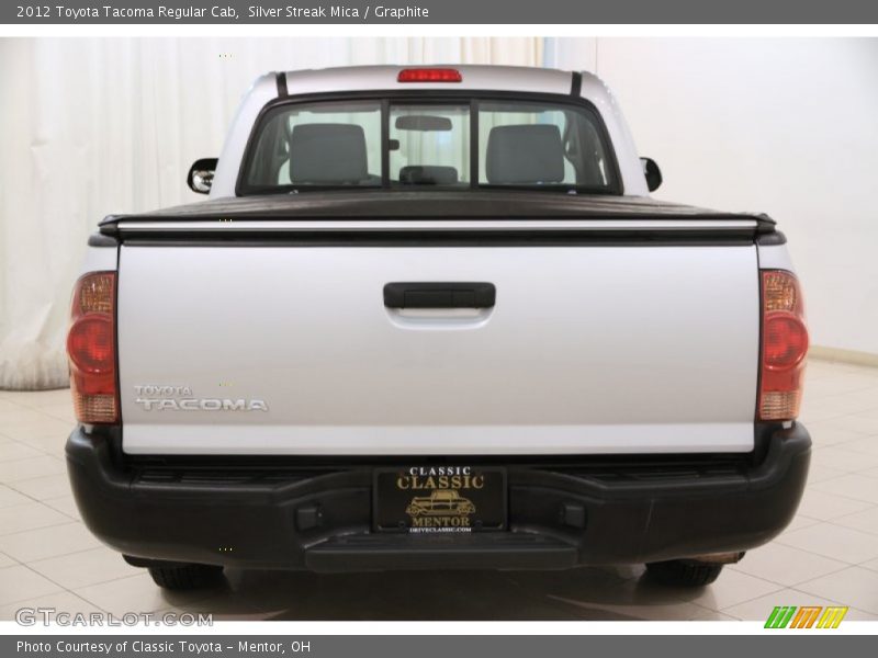 Silver Streak Mica / Graphite 2012 Toyota Tacoma Regular Cab