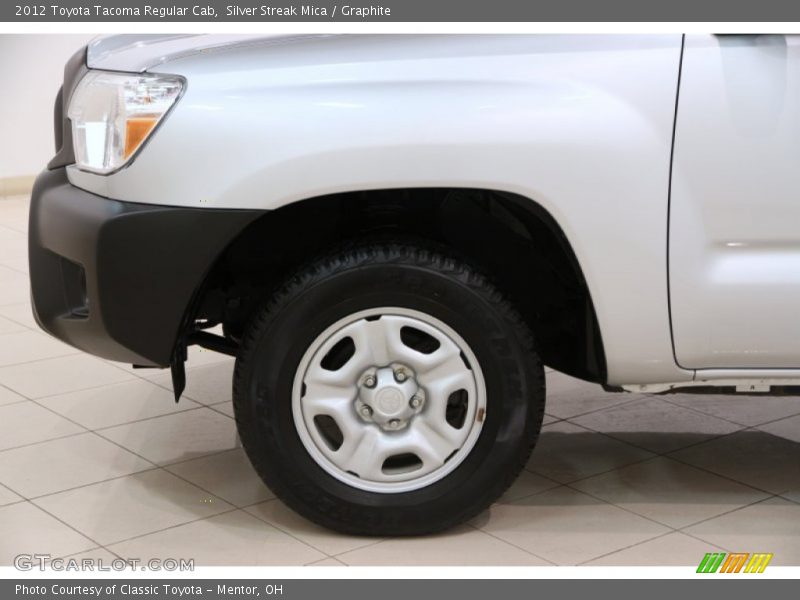 Silver Streak Mica / Graphite 2012 Toyota Tacoma Regular Cab