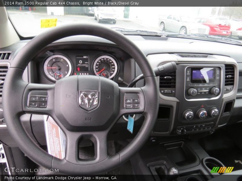 Dashboard of 2014 3500 Regular Cab 4x4 Chassis