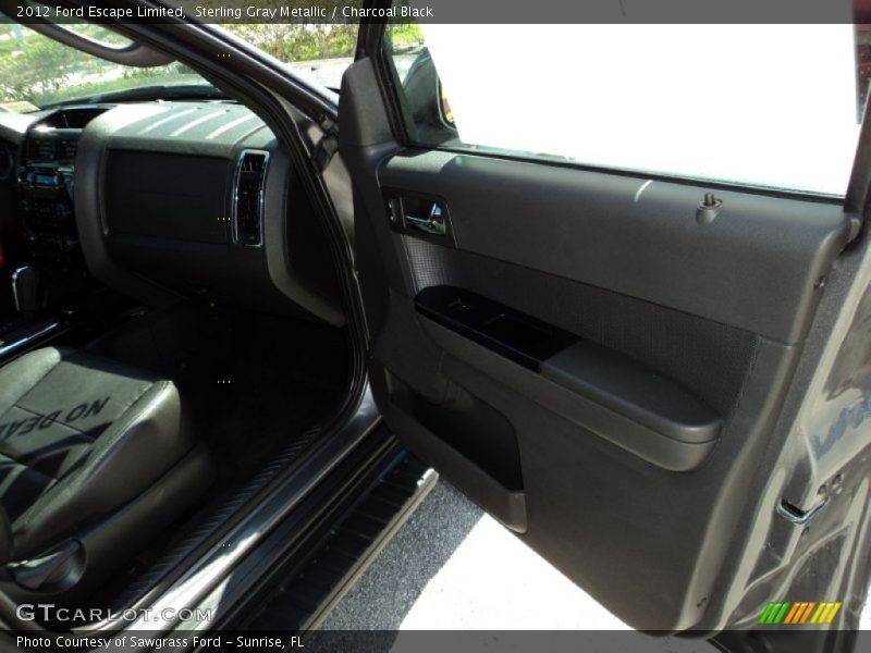 Sterling Gray Metallic / Charcoal Black 2012 Ford Escape Limited